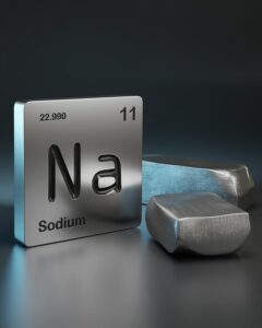 Chemical symbol for sodium