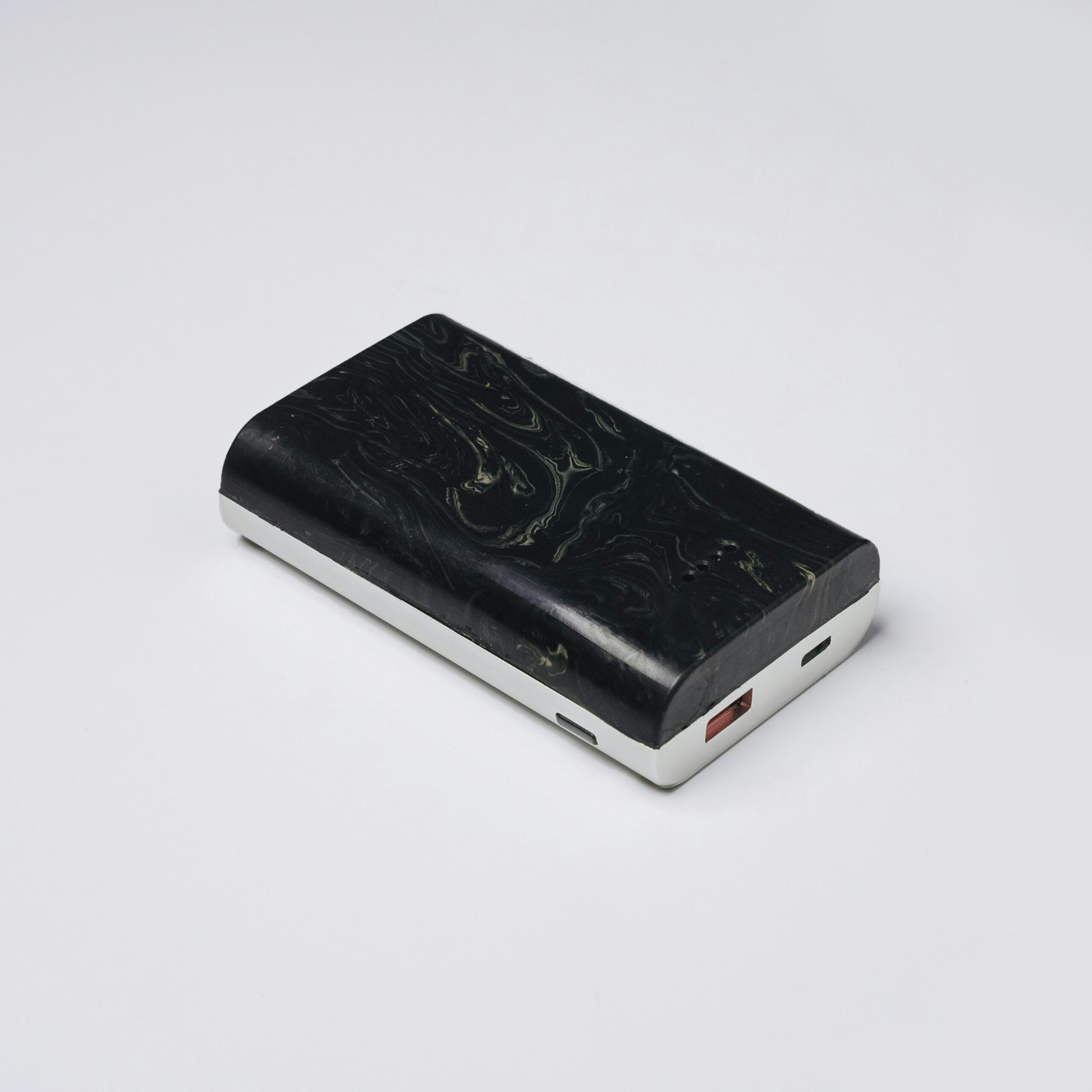 Power bank on a white background