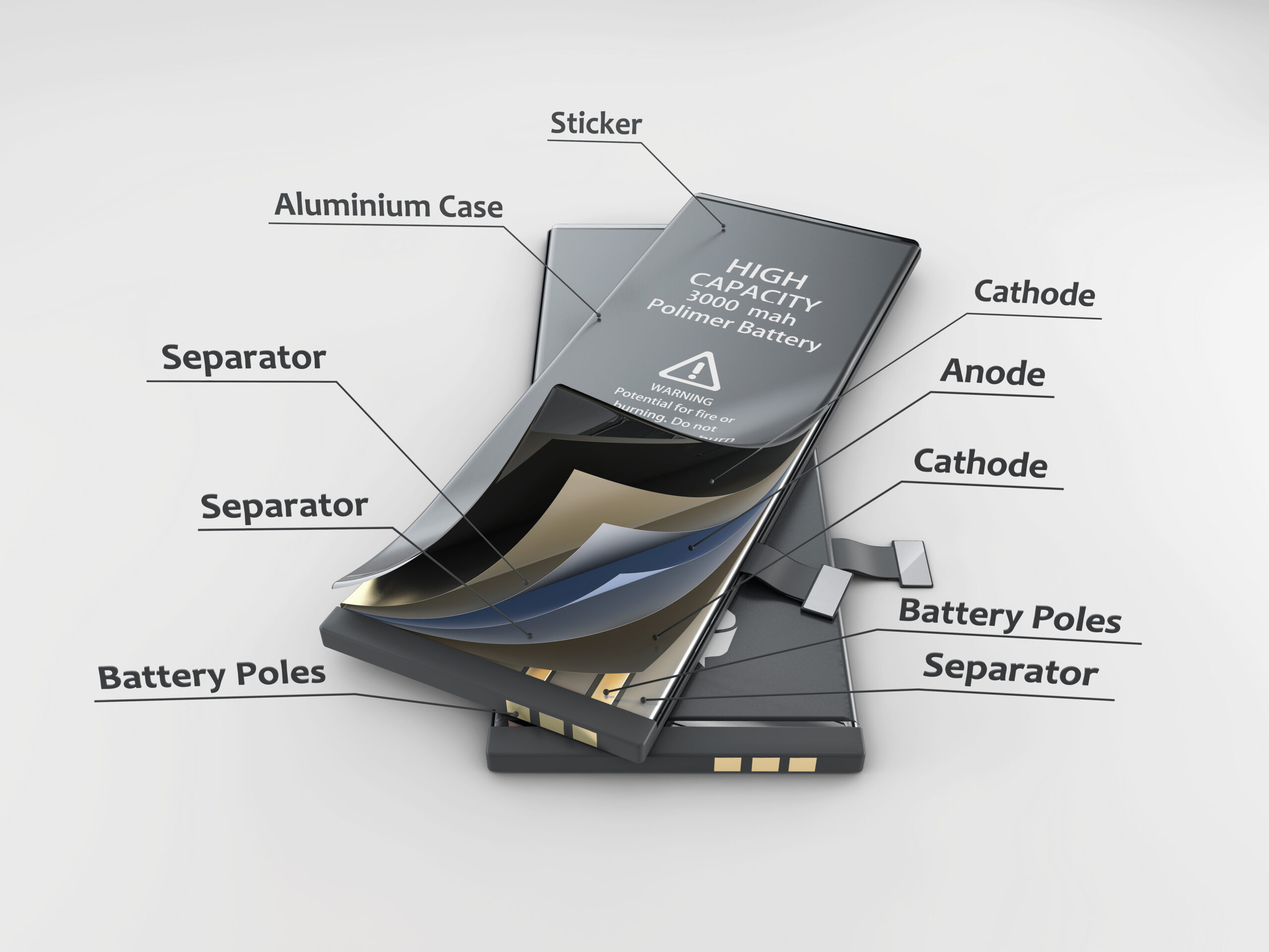 components of a battery