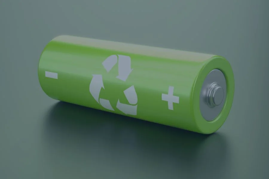 battery recycling statistics graphic